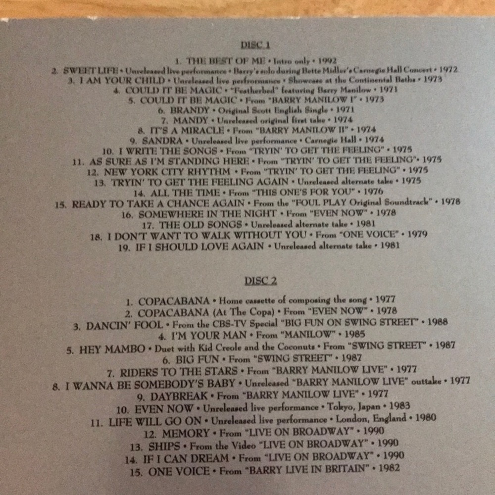 Barry Manilow Complete Collection - Picture 8 of 8